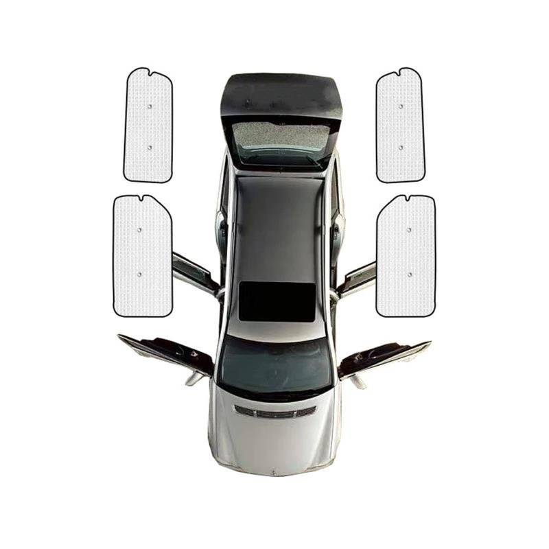 Auto Sonnenschutznetz Vollständige Abdeckung Sonnenschirme Sunproof Shade Covers Fenster Visiere Für Hyundai Für Starex H-1 Huiyi IMax 2007 2008-2013 2014 2015 2016 2017 Auto UV Schutz(Rear Windshield von WALEQW