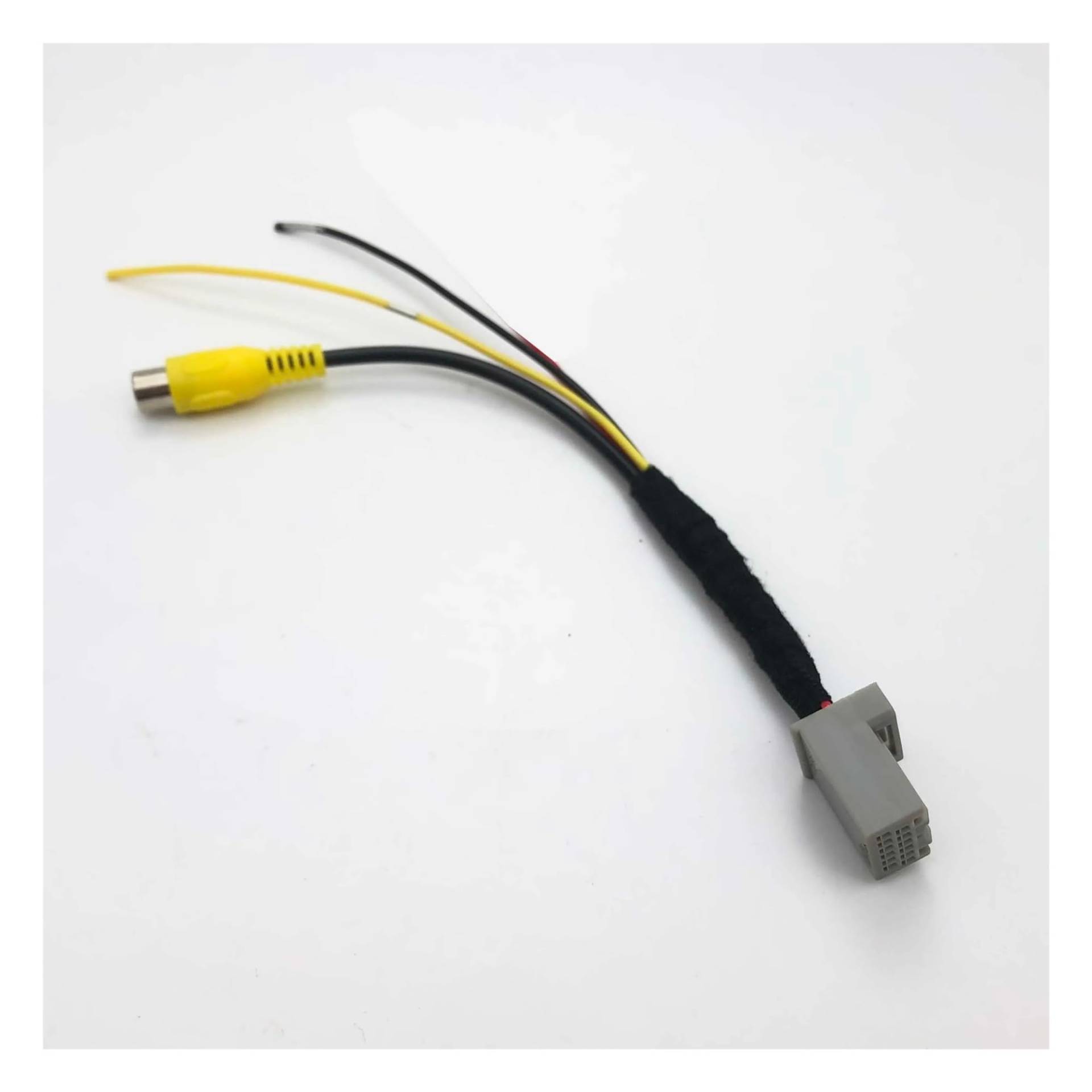 Einparkhilfe Rückfahrkamera Backup-CAM für Mitsubishi für Lancer Sportback 2009~2015 Rückfahrkamera C12-Pin-Adapterkabel Weitwinkel- Rückfahrkamera(C12 Adapter) von WALEQW