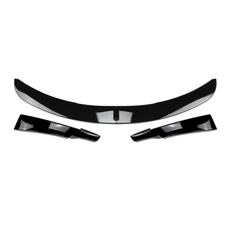 Frontspoiler Lippe Spoilerlippe Frontspoiler 4Pcs Für 3 Serie E90 E91 Sport Für LCL 2009 2010 2011 2012 Auto Vorderen Stoßfänger Spoiler Lip Ecke Splitter Trim Body Kits(Glossy Black) von WALEQW