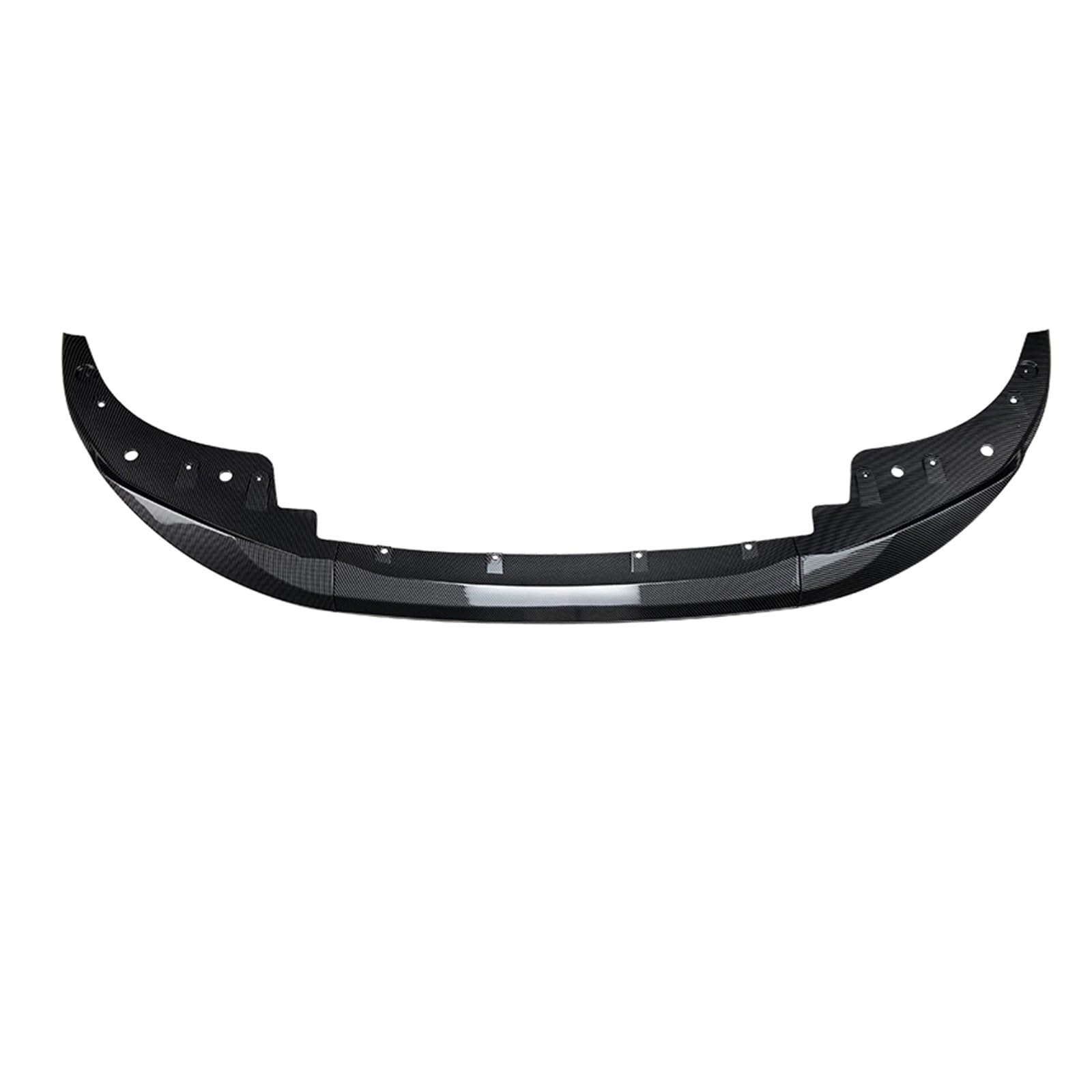 Frontspoiler Lippe Spoilerlippe Frontspoiler Auto Frontschürze Lip Spoiler Splitter Streifen Klinge Für 4 Serie 425i 430i G22 G23 2020 2021 2022 2023 2024 G24 G26 Auto Zubehör(Kohlefaser-Optik) von WALEQW