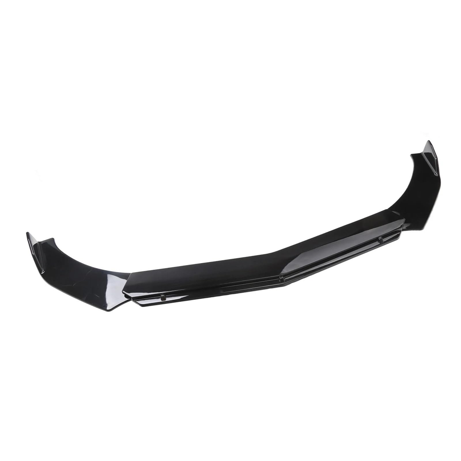 Frontspoiler Lippe Spoilerlippe Frontspoiler Frontschürze Lip Spoiler Auto Körper Protevtive Verlängerung Dekoration Unterstützung Stangen Halten Bupmer Stabil Für Fließheck Limousine Universal(Gloss von WALEQW