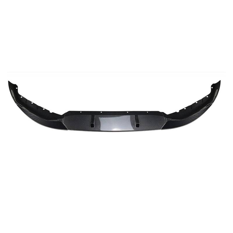 Frontspoiler Lippe Spoilerlippe Frontspoiler Frontschürze Spoiler Lippe Für 5 Series G30 Sport Für LCI 540i 525i 530i 2021 2022 2023 Glanz Schwarz/Carbon Look Splitter Klinge(Kohlefaser-Optik) von WALEQW