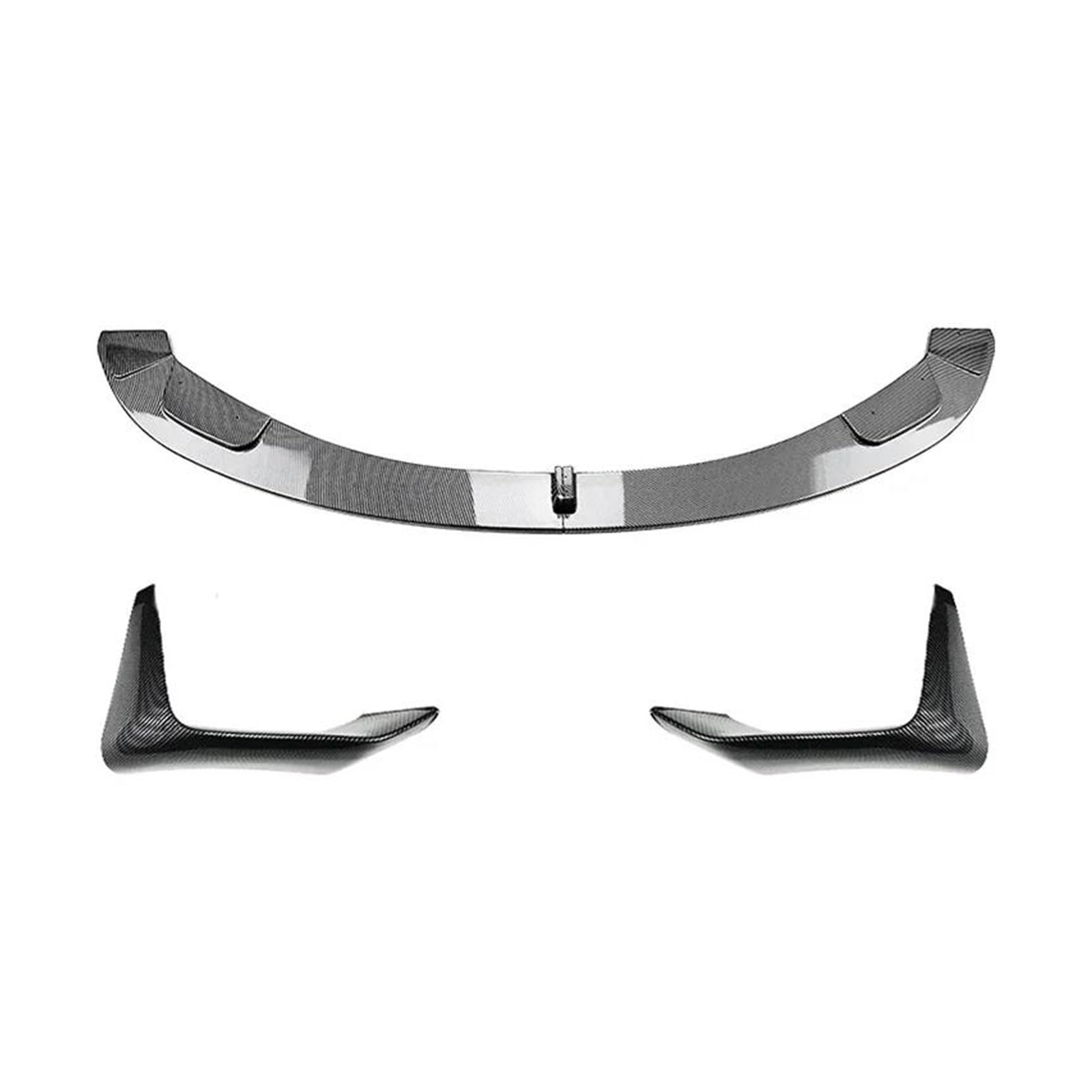 Frontspoiler Lippe Spoilerlippe Frontspoiler Für 3 4 Serie M3 M4 F80 F81 F82 F83 2013-2016 2017 2018 Auto Vorderen Stoßfänger Lip Spoiler Splitter Stoßstange Canard Lip Splitter Body Kit(Carbon Look S von WALEQW