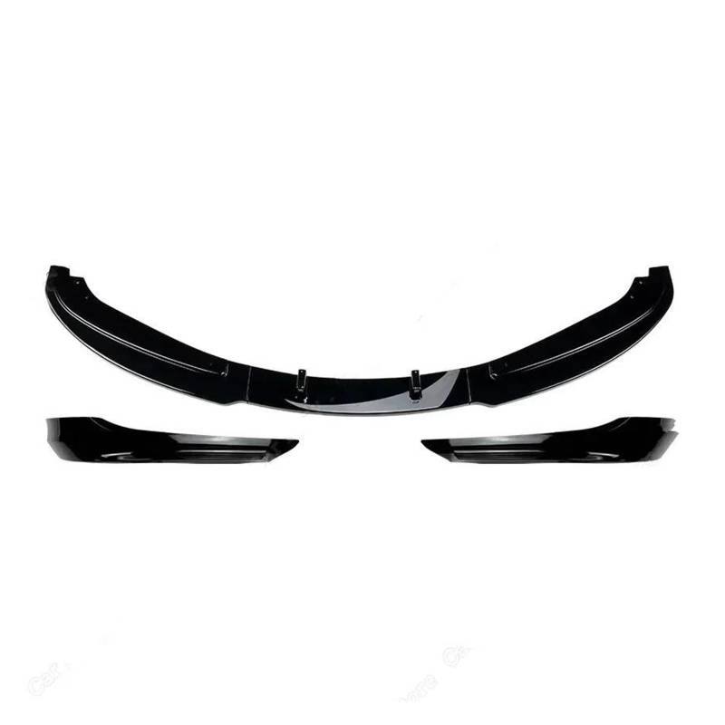 Frontspoiler Lippe Spoilerlippe Frontspoiler Für 3 Serie E90 E91 320i 318i 320d Für LCI Auto Vorderen Stoßfänger Lip Diffusor Spoiler Splitter Tuning Körper Kit 2009 2010 2011 2012 ABS(Gloss Black) von WALEQW