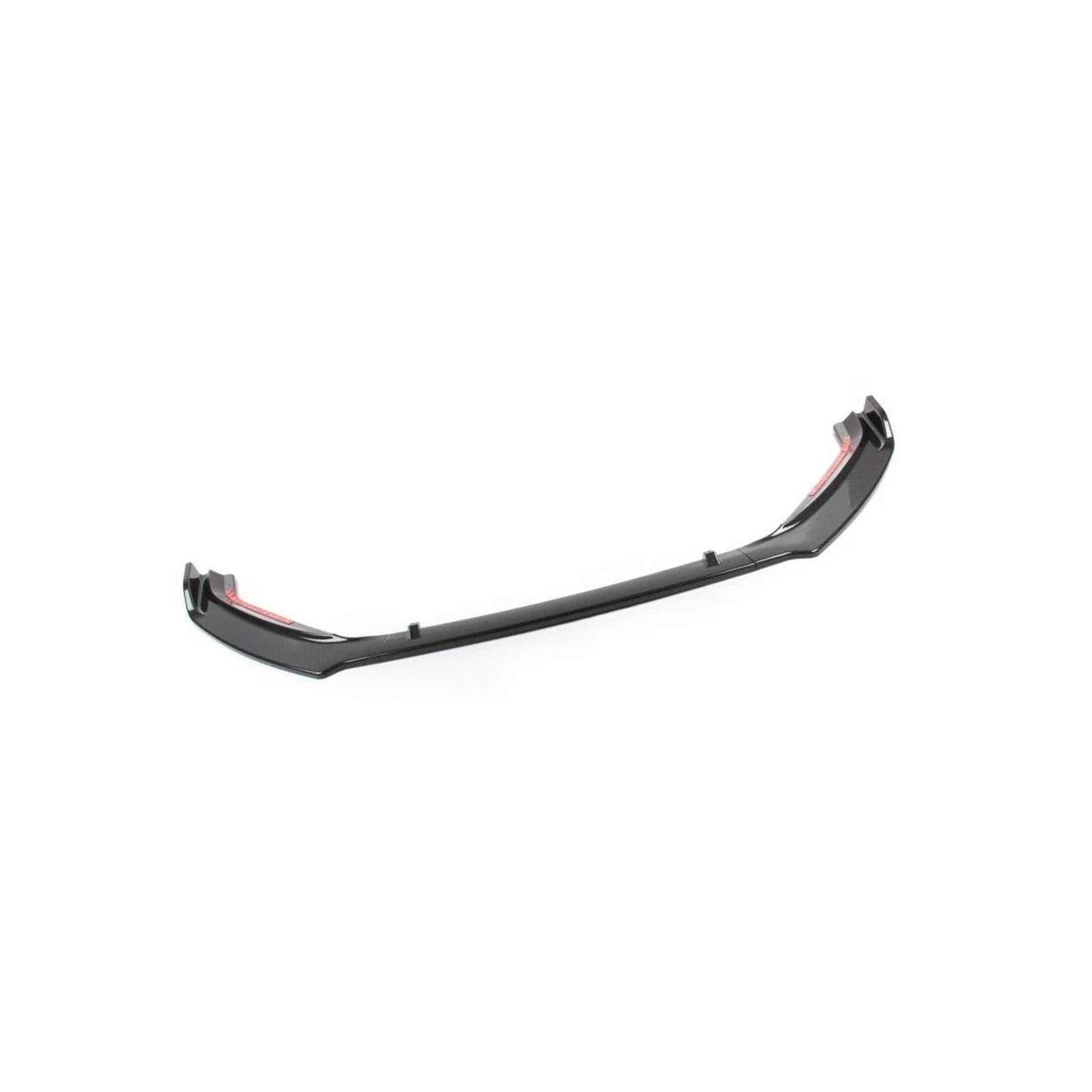 Frontspoiler Lippe Spoilerlippe Frontspoiler Für VW Für Golf 7,5 2014 2015 2016 2017 Auto Frontschürze Spoiler Lip Untere Splitter Schutz Platte Klinge(Kohlefaser-Optik) von WALEQW