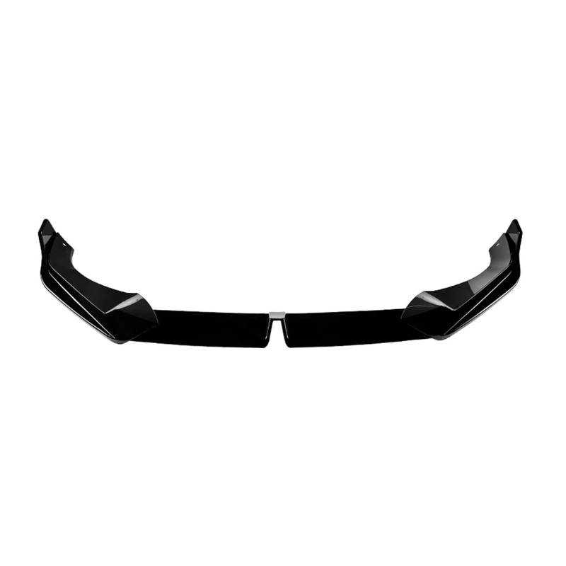 Frontspoiler Lippe Spoilerlippe Frontspoiler Für X5 G05 Für LCI Sport 2023-2024 Carbon Look/Glanz Schwarz Untere Splitter Protector Klinge Kit Frontschürze Spoiler Lippe(Glossy Black) von WALEQW