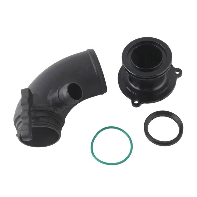 Für Golf 7 Für A3 EA888 Für Gen3 Auto Turbo Inlet Outlet Upgrade Rohre Ansaugrohre Turbo Schalldämpfer Löschen Auto Ansaugschlauch(Schwarz) von WALEQW