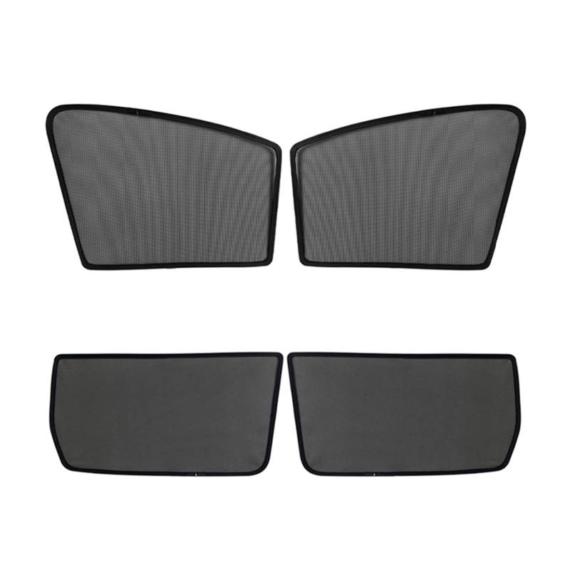 Für Nissan Für Qashqai J11 2020 2019 2016 2017 2018 Magnetischer Vorhangvisier Sonnenschutz Seitenfenster Sonnenschutzabdeckung Sonnenblenden Autofenster Sonnenschutz(4PCS Front Rear Set) von WALEQW