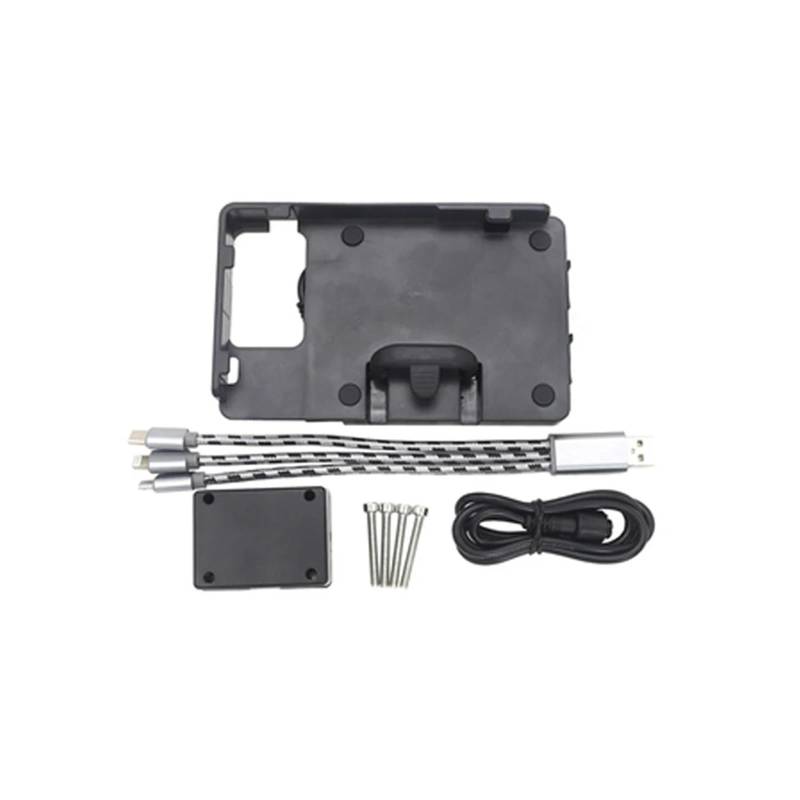 GPS Handyhalterung Für NX400 NX 400 NX500 Nx 500 2024 Motorrad Telefon Halter Halterung GPS Navigation Halterung Montage 13/16mm Stange Navigationsplattenhalterung(Phone Holder) von WALEQW