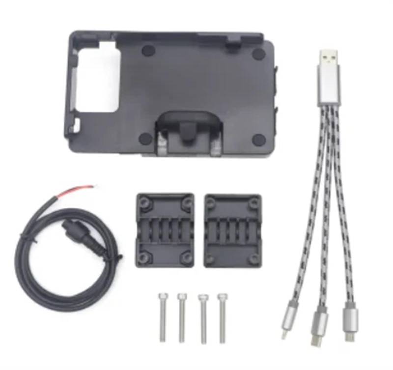 GPS Handyhalterung Windschutzscheibenhalterung GPS-Halter Telefon-Navigationshalterung Für G650GS G650 Für GS 2011 2012 2013 2014 2015 2016 2017 2018 Navigationsplattenhalterung(B) von WALEQW