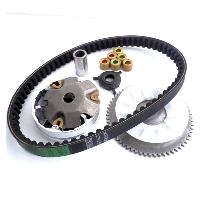 Gummi Antriebsriemen Keilriemen Für GY6 49 50 Kupplung Variator Fan Antriebsriemen Für Scooter Moped 139QMB Teile von WALEQW