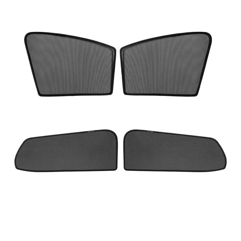 Magnetischer Autofenster-Sonnenschutz Für Toyota Für Camry 8. 2022 2021 Für Camry 2018 2019 2020 Beifahrerseitenfenster-Sonnenschutz Sonnenblenden Autofenster Sonnenschutz(4PCS Front Rear Set) von WALEQW