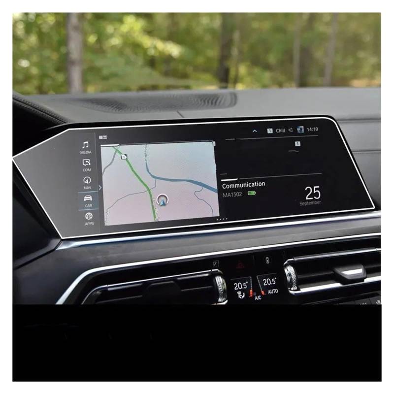 Navigation Schutzfolie Für X5 Für X6 Für X7 G05 G06 G07 2019 2020 Auto Navigation Screen Protector Instrument DashboardTempered Glas Schutz Film GPS Displayschutzfolie von WALEQW