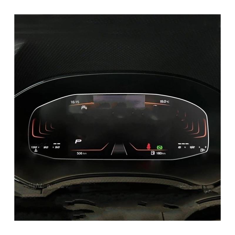 Navigation Schutzfolie TPU Film Screen Protector Auto Instrument Panel Protector Dashboard Center Control Für Sitz Für Ibiza Für Stil 2024 GPS Displayschutzfolie von WALEQW