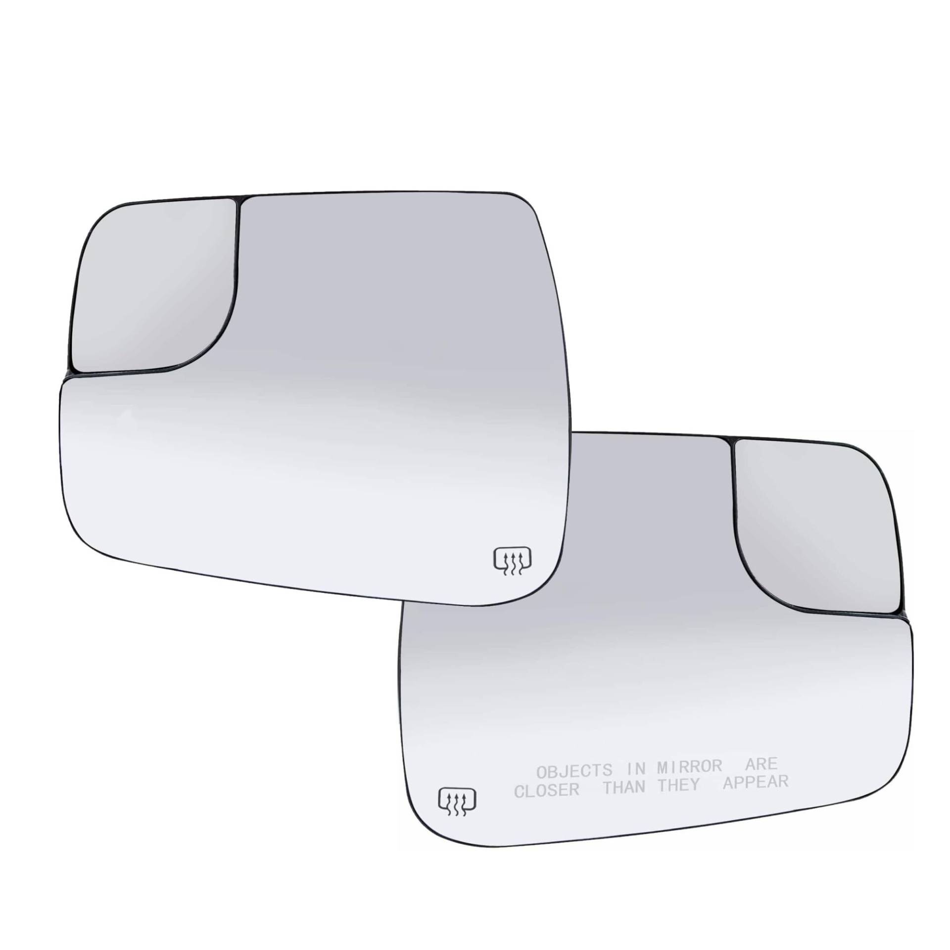 Rückfahrglas Für Dodge Für Ram 1500 3,0 L 3,6 L 5,7 L 2019 2020 2021 2022 Links Rechts LH RH Rück Tür Spotter Spiegel Glas Erhitzt Trägerplatte(Left Right) von WALEQW