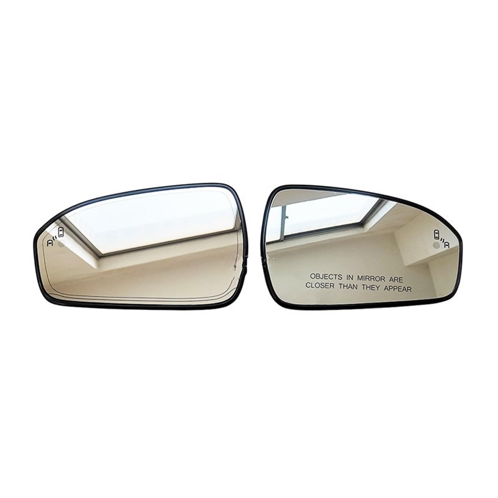 Rückfahrglas Für Ford Für Fusion 2013 2014 2015 2016 2017 2018 2019 2020 USA Version Auto Erhitzt Blind Spot Warnung Seite Flügel Hinten Spiegel Glas(Left Right) von WALEQW