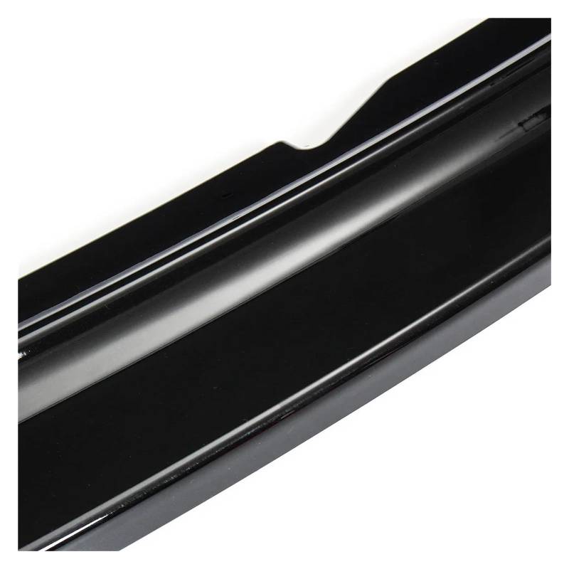 Splitter Frontspoiler Lippe 3 STÜCKE Für A4 Für B9 2017 2018 2019 Auto Vorderen Stoßfänger Lip Spoiler Seite Splitter Wachen Abdeckung Deflektor Körper Kit Auto Frontspoiler(Glossy Black) von WALEQW