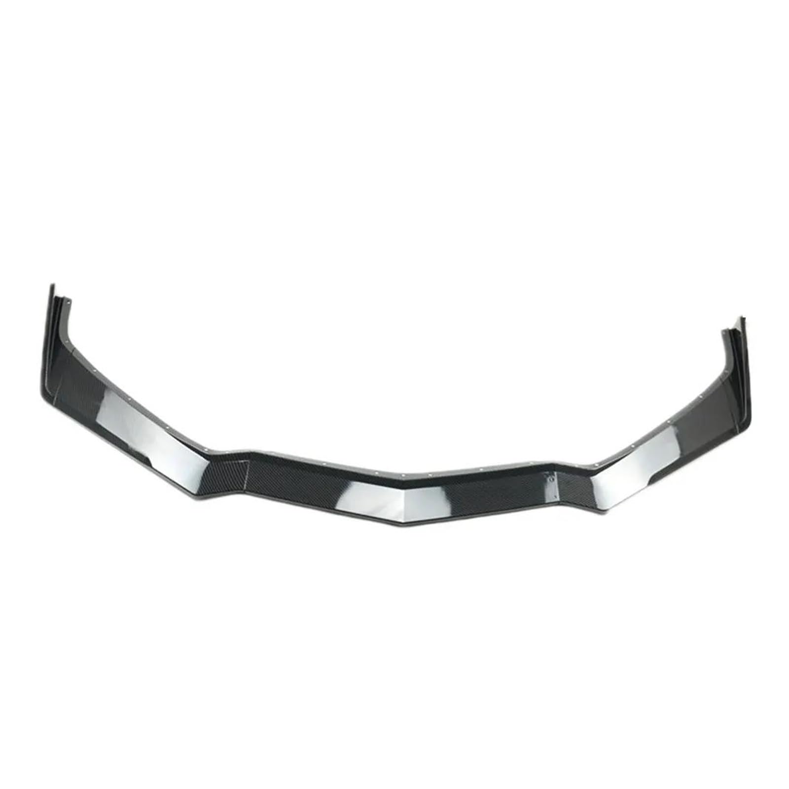 Splitter Frontspoiler Lippe 5 STÜCKE Für Chevrolet Für Corvette Für C8 2020 2021 2022 Auto Vorderen Stoßfänger Lip Spoiler Diffusor Splitter Carbon Look Auto Frontspoiler(Carbon Look) von WALEQW