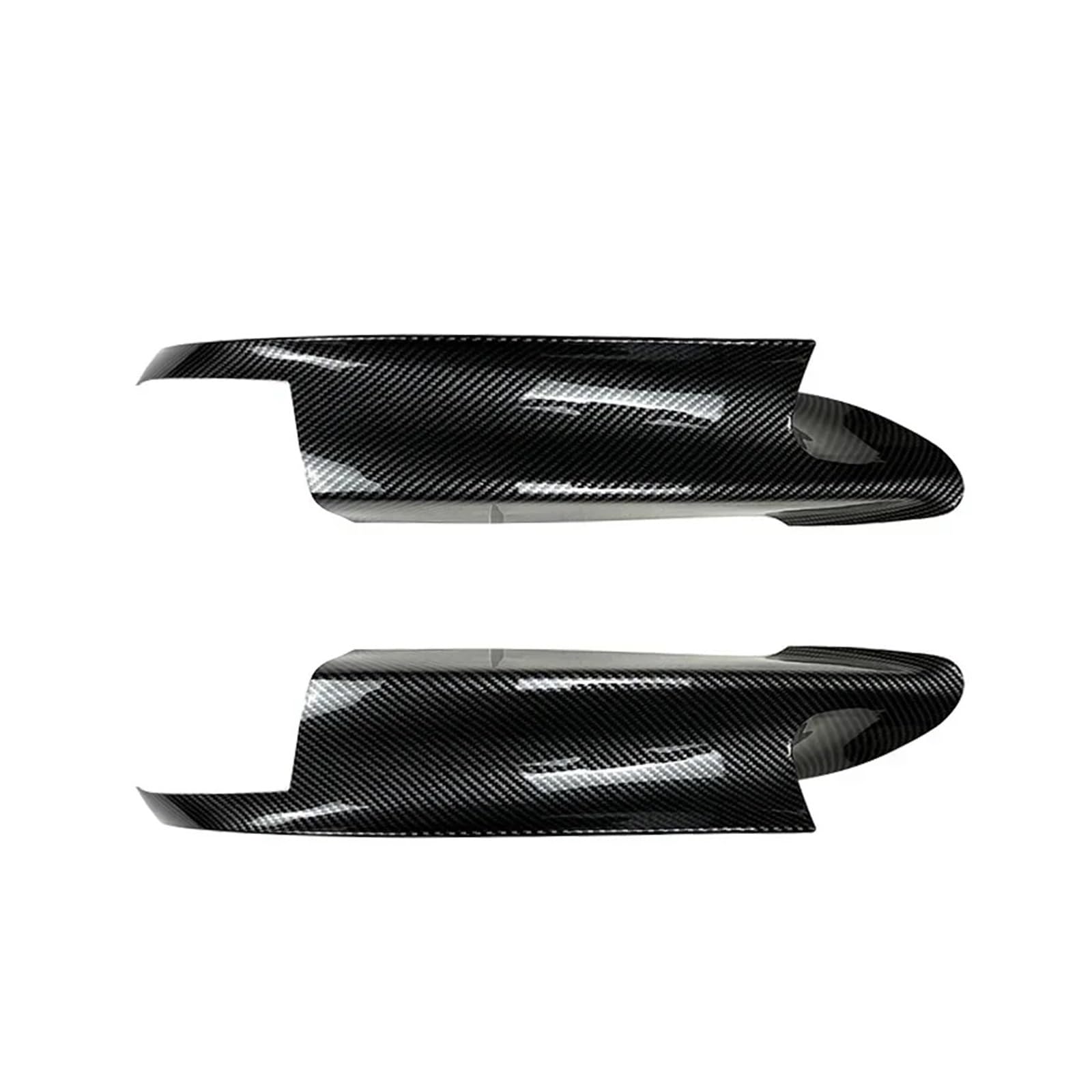 Splitter Frontspoiler Lippe Für 3er-Serie Für E90 Für E91 Für E92 Für E93 Für M3 06-13 Auto Frontstoßstange Lip Splitter Spoiler Diffusor Schutzfolie Auto Frontspoiler(Carbon Look A) von WALEQW