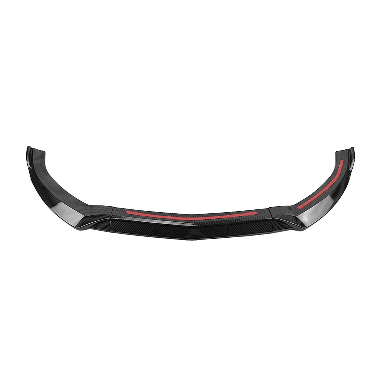 Splitter Frontspoiler Lippe Für Benz Für A-Klasse Für A35 Für A35L Für AMG Für W177 Für A177 Für A180 Auto Frontstoßstange Lippe Kinn Spoiler Splitter Body Kit Zierabdeckung Auto Frontspoiler(Kohlefas von WALEQW