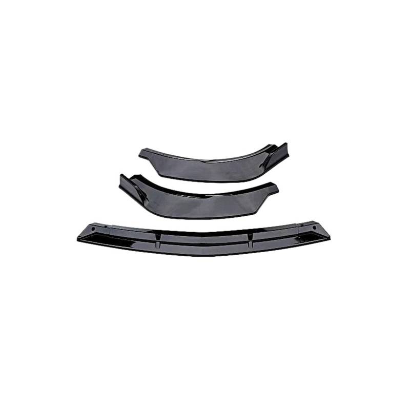 Splitter Frontspoiler Lippe Für Benz Für Vito Für W447 Für V260 200 220 250 2016-2023 Auto Vorderen Stoßfänger Lippe Kinn Spoiler Splitter Diffusor Bodykit Auto Frontspoiler(Glossy Black) von WALEQW