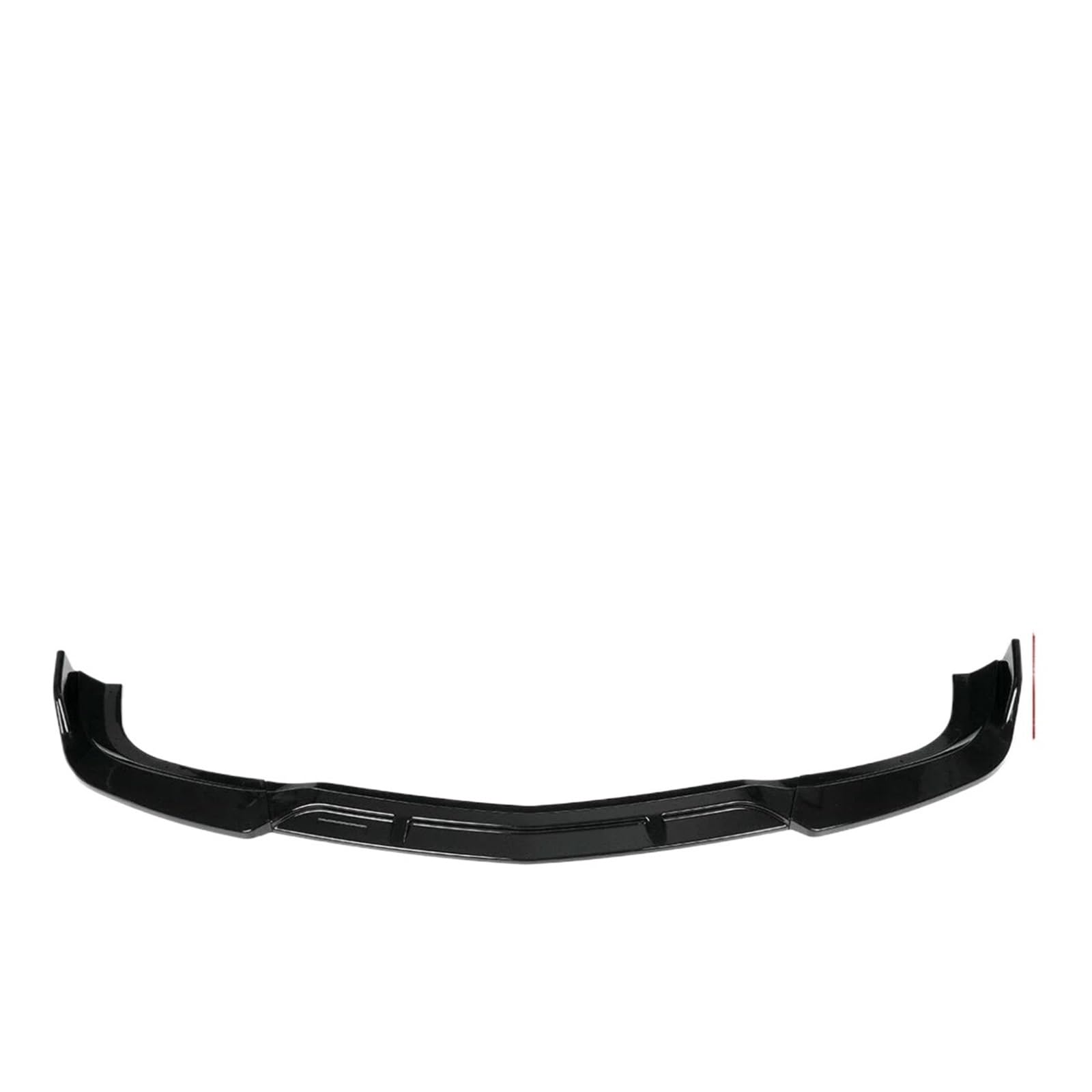 Splitter Frontspoiler Lippe Für Benz Für W204 Für C180 Für C200 Für C250 Für C300 Für C350 2012-2014 Auto Front Stoßstange Lip Body Kit Spoiler Auto Frontspoiler(Glossy Black) von WALEQW