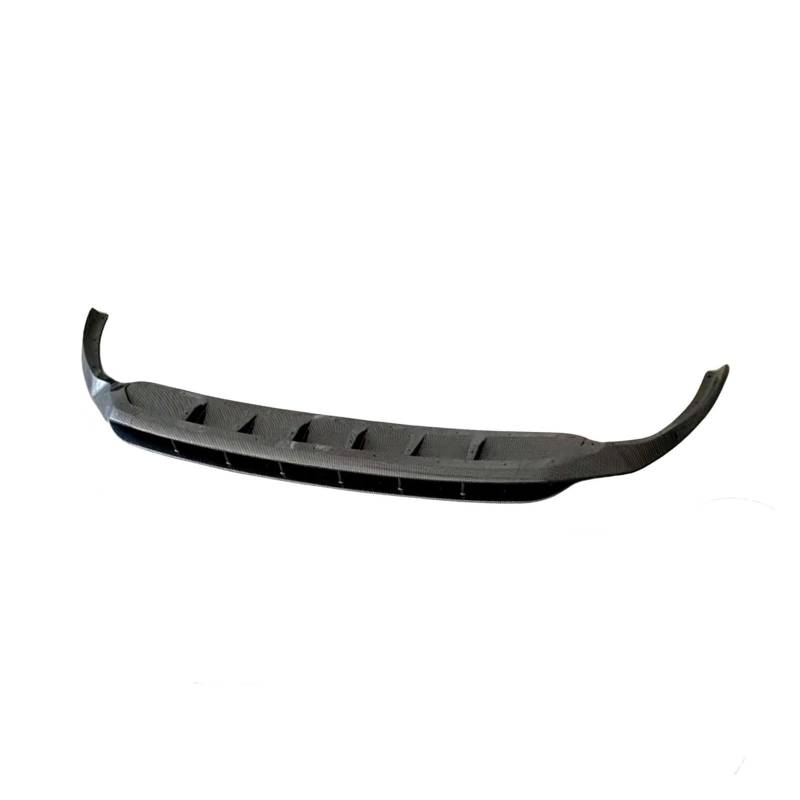 Splitter Frontspoiler Lippe Für Q8 2019 2020 2021 2022 2023 Auto Front Spoiler Lip Unteren Splitter Klinge Schutz Platte Auto Kit Auto Frontspoiler(Kohlefaser-Optik) von WALEQW