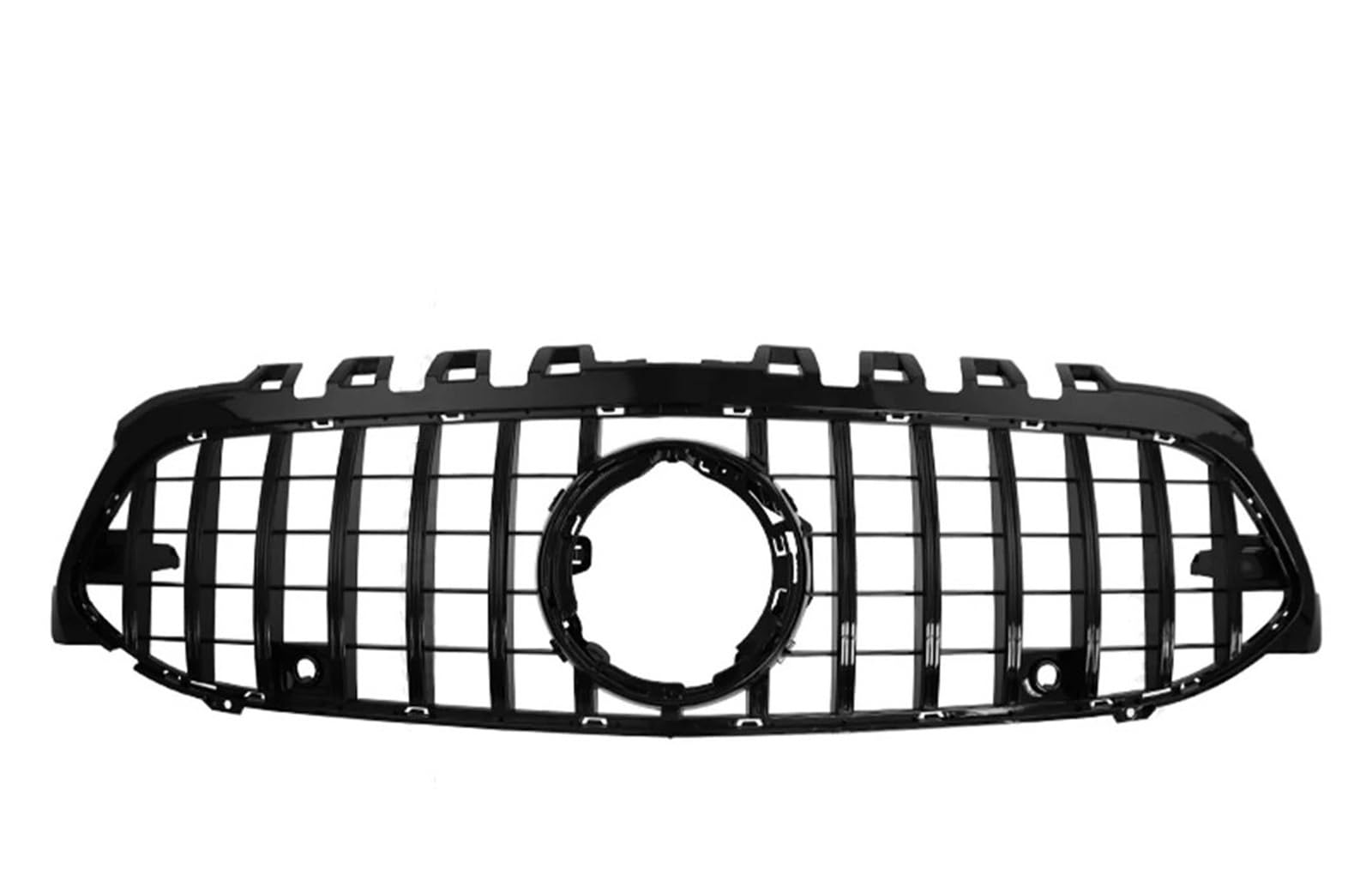 Stoßstangengitter Diamant-Front-Kühlergitter, Stoßstangengrill, Hauben-Netzgrill, Body Kit Für Benz A Für A35 W177 2019 2020 2021 2022 Frontgrill(Type A Black) von WALEQW