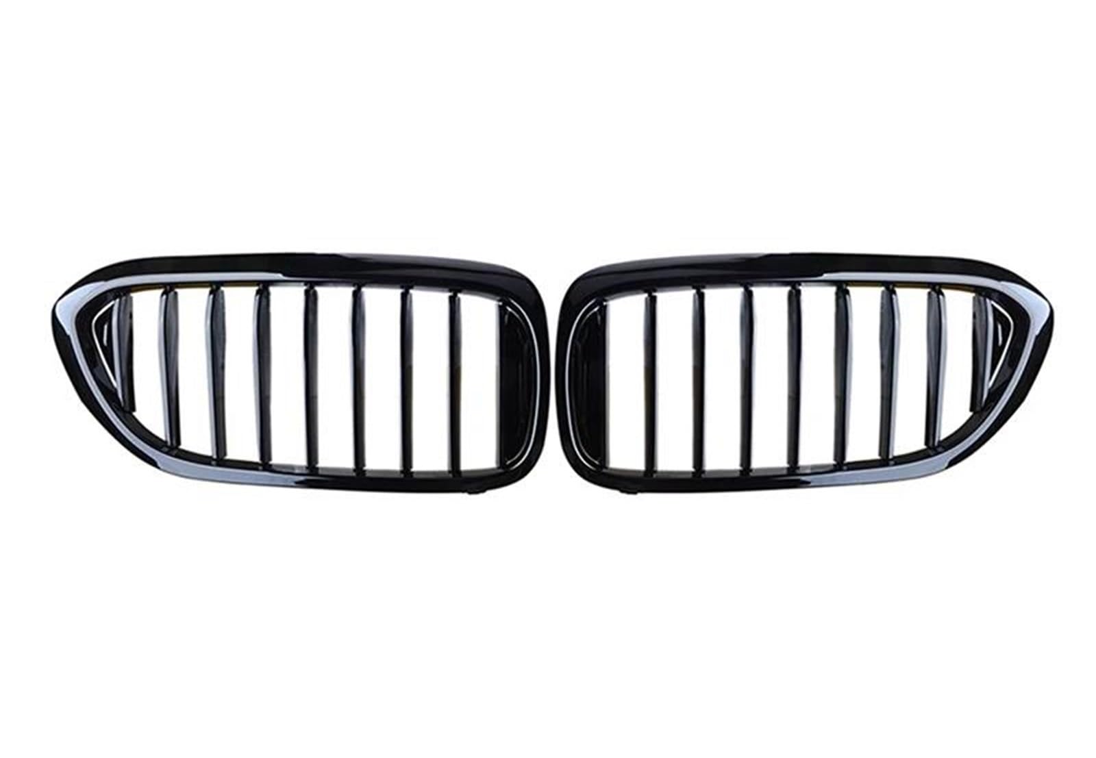 Stoßstangengitter Für 5 Series G30 G31 G38 525I 530I 540I 550I 2017 2018 2019 2020 Nierengrill Frontstoßstange Renngrill Frontgrill(Gloss Black) von WALEQW