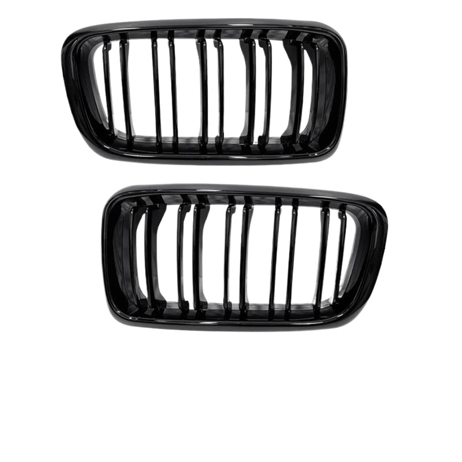 Stoßstangengitter Für 7er E38 1994 1995 1996 1997 1998 1999 2000 2001 1 Paar Auto-Renngitter Front-Nieren-Sportgrill Einzellamellengrill Frontgrill(Dual Slat) von WALEQW