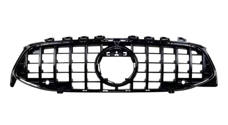 Stoßstangengitter Für Benz Für CLA C118 2019 2020 2021 Diamant Center Front Einlass Grille Racing Haube Grill Haube Mesh Refit Tuning Teil Frontgrill(Type A Black) von WALEQW