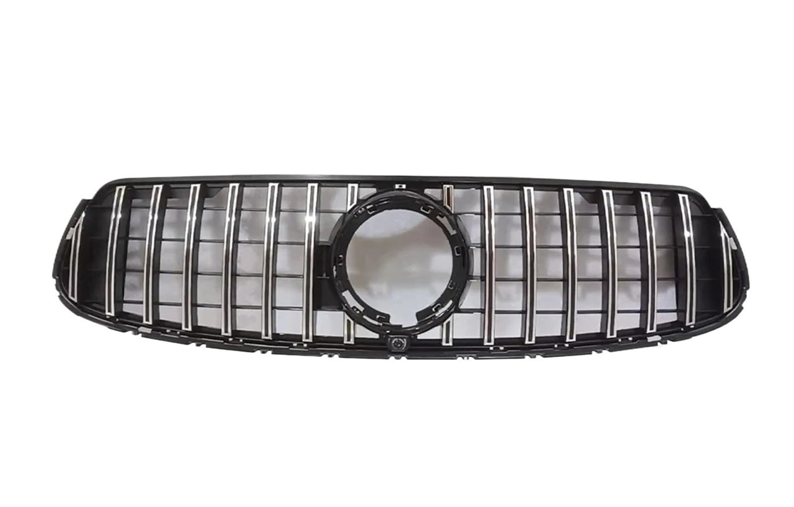 Stoßstangengitter Für Benz Für GLC Coupe C253 X253 2015 2016 2017 2018 2019 2020 2021 2022 2023 Front Kühlergrill Einlass Gitter Grill Trim Mittleren Mesh Frontgrill(20-23 Type A Silver) von WALEQW