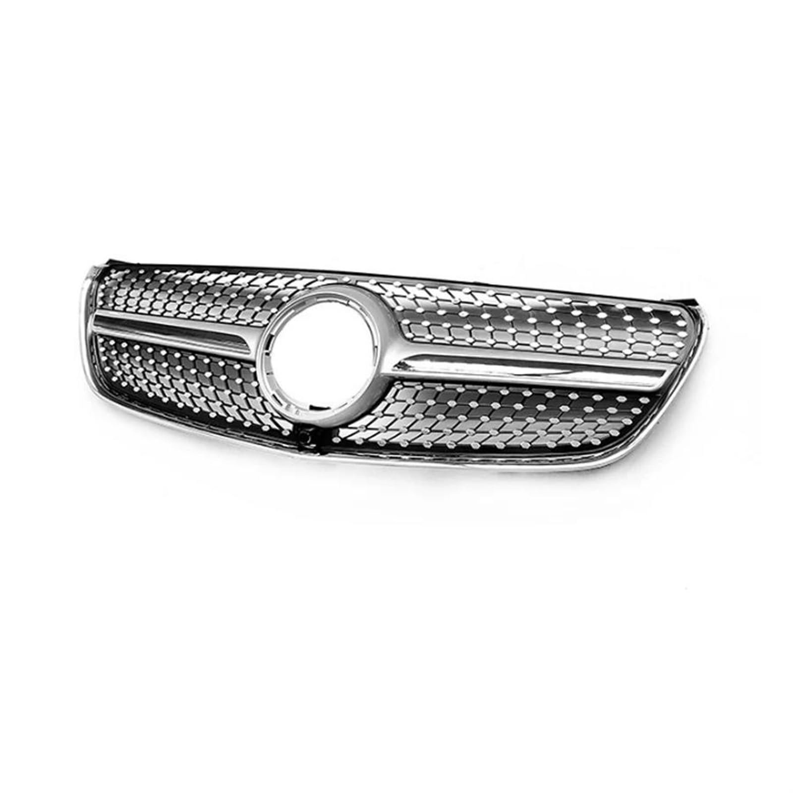 Stoßstangengitter Für Benz Für V-Klasse W447 2015 2016 2017 2018 2019 2020 2021 2022 2023 Frontstoßstangengrill Haube Tuning Racing Grill Frontgrill(Sliver 2015-2019) von WALEQW