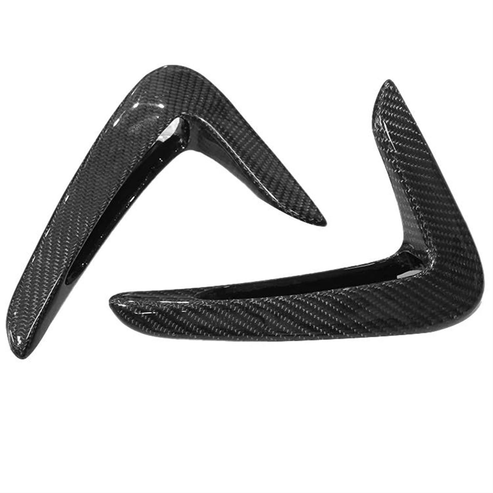 Stoßstangengitter Für F32 F33 F36 4-Serie 2014 2015 2016 2017 2018 2019 2020 Real Carbon Fiber Trim Seite Körper Intake Grille Fender Air Vent Abdeckung Frontgrill von WALEQW