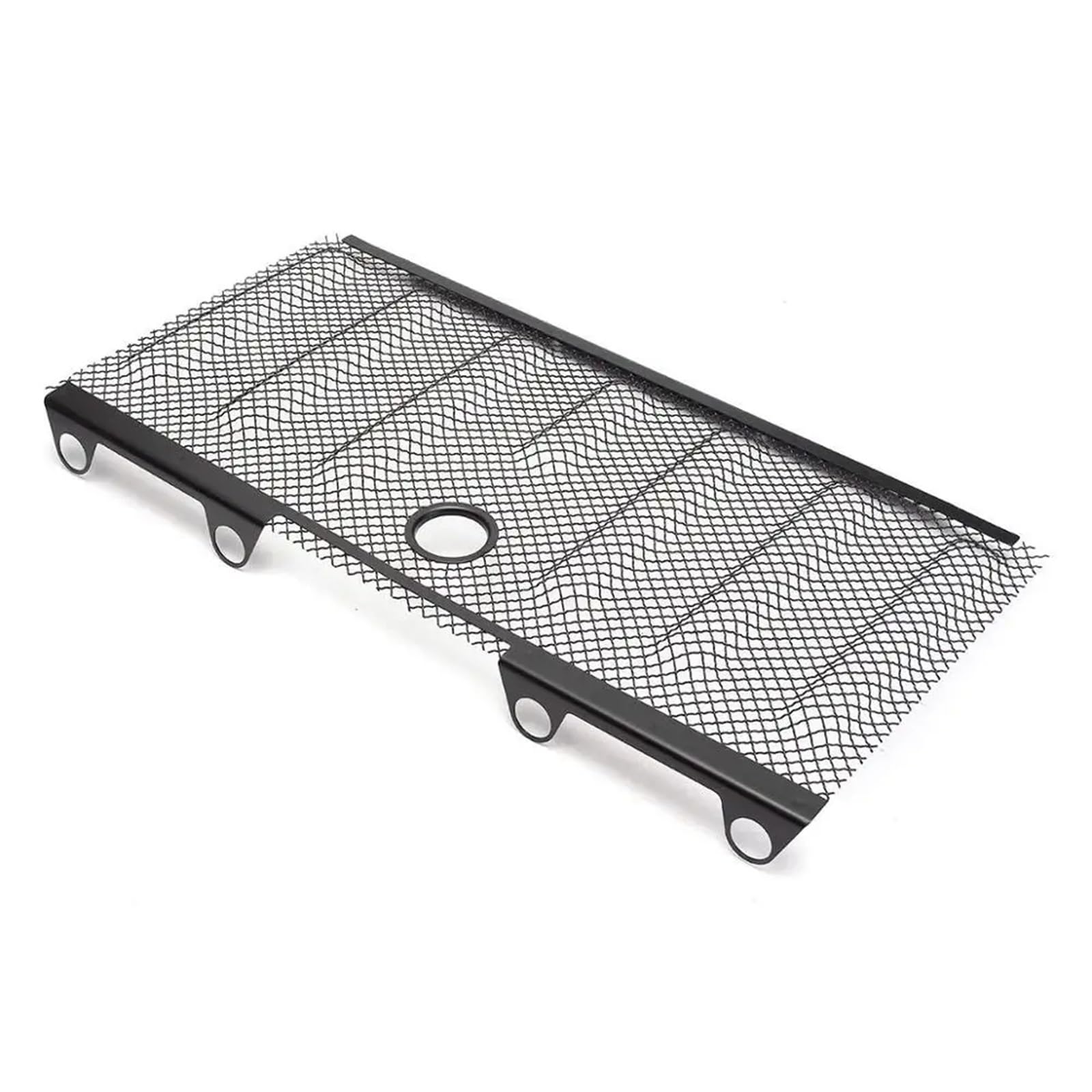 Stoßstangengitter Für Jeep Für Wrangler Für JK 2007 2008 2009 2010 2011 2012 2013 2014 2015 Front Hood Grille Stahl Mesh Guard Mesh Grille Einsatz Frontgrill(with Halo) von WALEQW