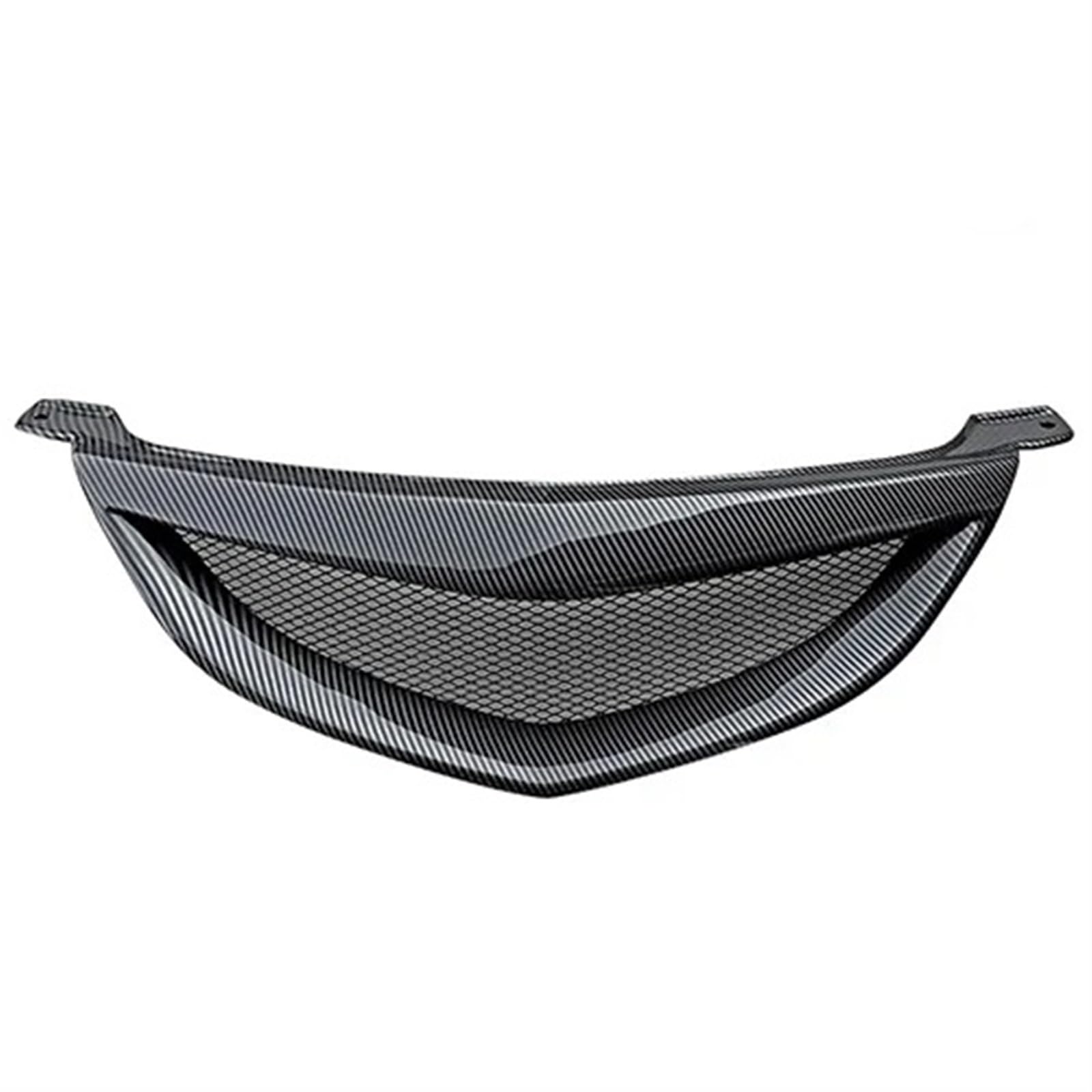 Stoßstangengitter Für Mazda 3 Limousine 2006 2007 2008 2009 2010 2011 2012 Racing Grill Stoßstange Mesh Front Grill Automobil Umrüstung Abdeckung Frontgrill(Carbon Surface A) von WALEQW