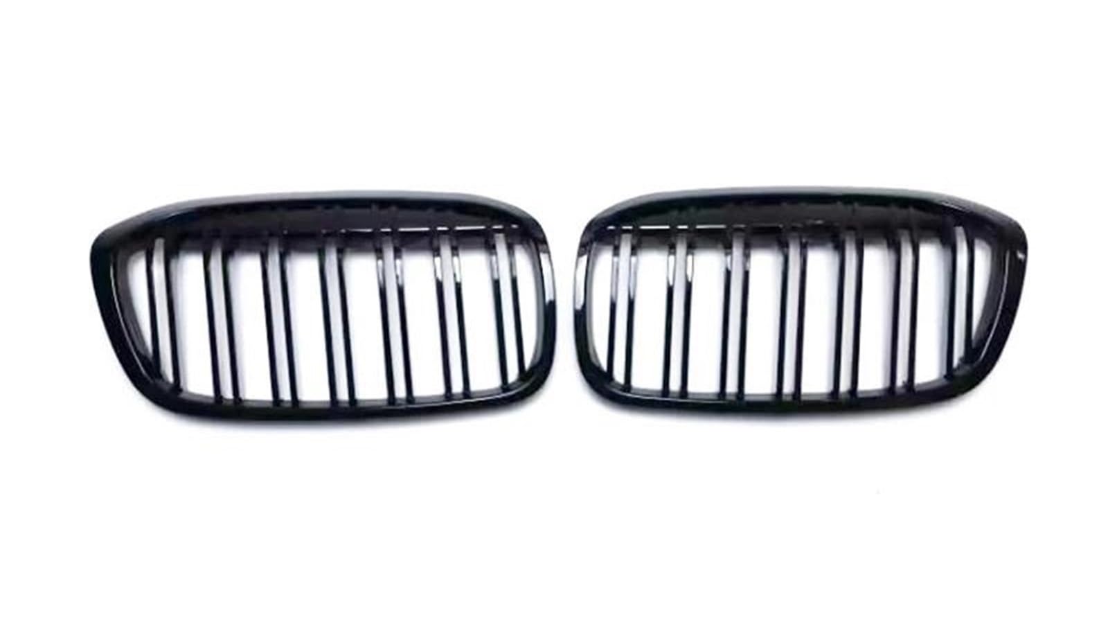 Stoßstangengitter Glänzend Schwarze Nierengitter Für 2er F46 2018 2019 2020 Auto Frontstoßstangengitter Renngrill Ersatzgitter Frontgrill(18-20 Single) von WALEQW