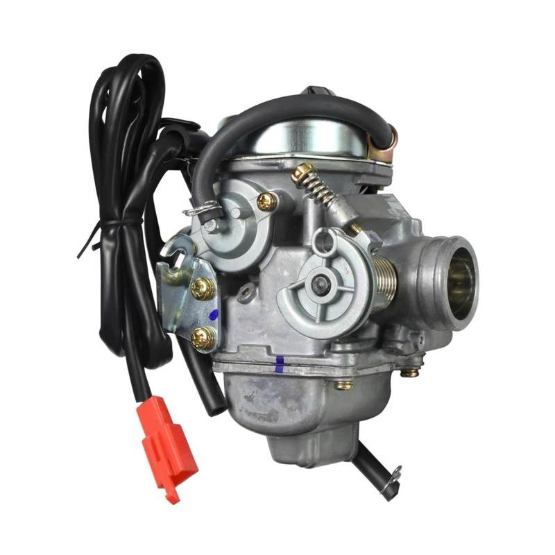 Vergaser 24mm Motorräder PD24J Vergaser Choke Für GY6 Für 125cc Für 150cc Roller Für ATV 4 Takt Vergaser Carb(A) von WALEQW