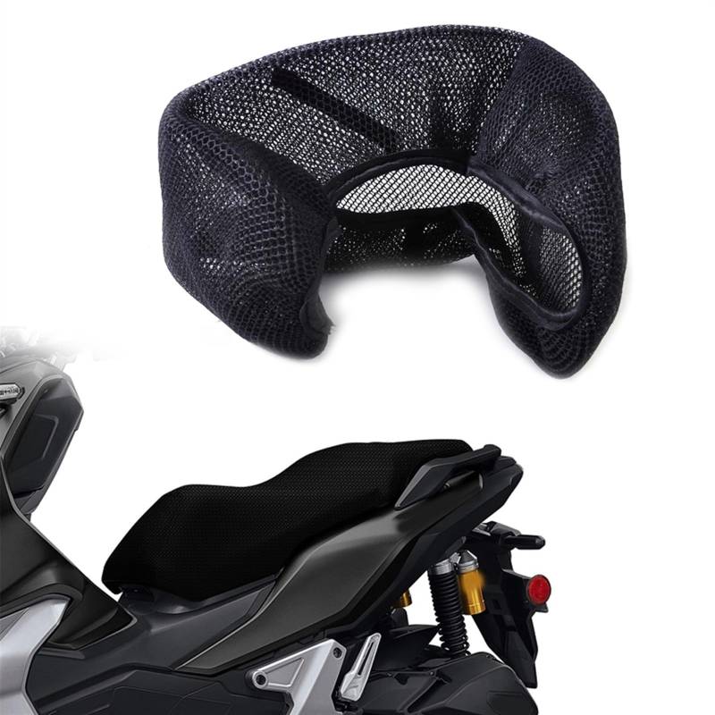 WALKFB Motorrad 3D Mesh Elastizität Schutz Kissen Für H&onda ADV350 ADV 350 2022 Sitzbezug Nylon Stoff Sattel Zubehör von WALKFB