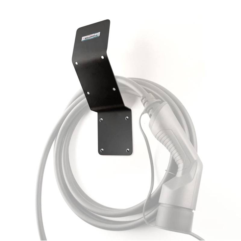 Wallbox24 Wandhalterung für Ladekabel Stecker Typ 2 geeignet Ladestation Wallbox24 von WALLBOX24.de DER E-PROFI...