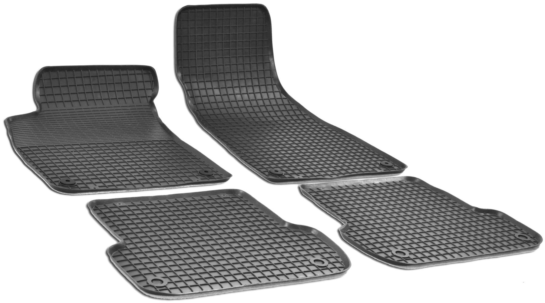 Gummimatten DirtGuard für Audi A4 02/2000-12/2009 von WALSER