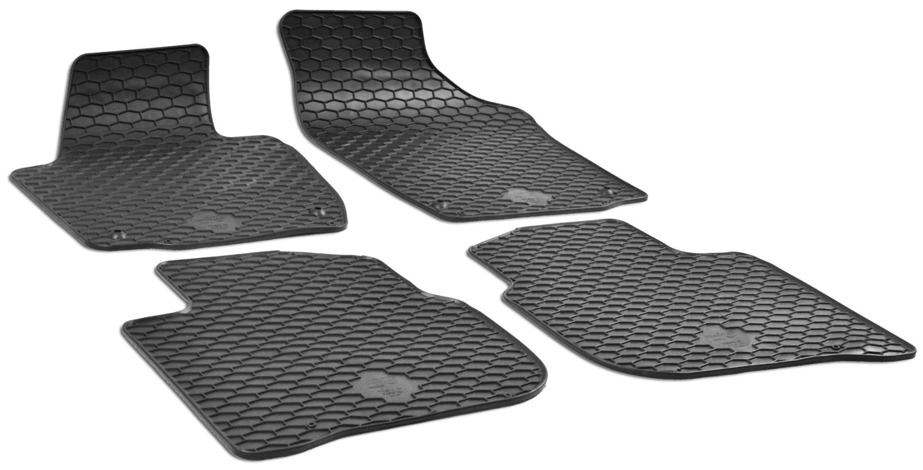 Gummimatten DirtGuard für Seat Toledo IV 07/2012-04/2019, Skoda Rapid 07/2012-12/2019 von WALSER