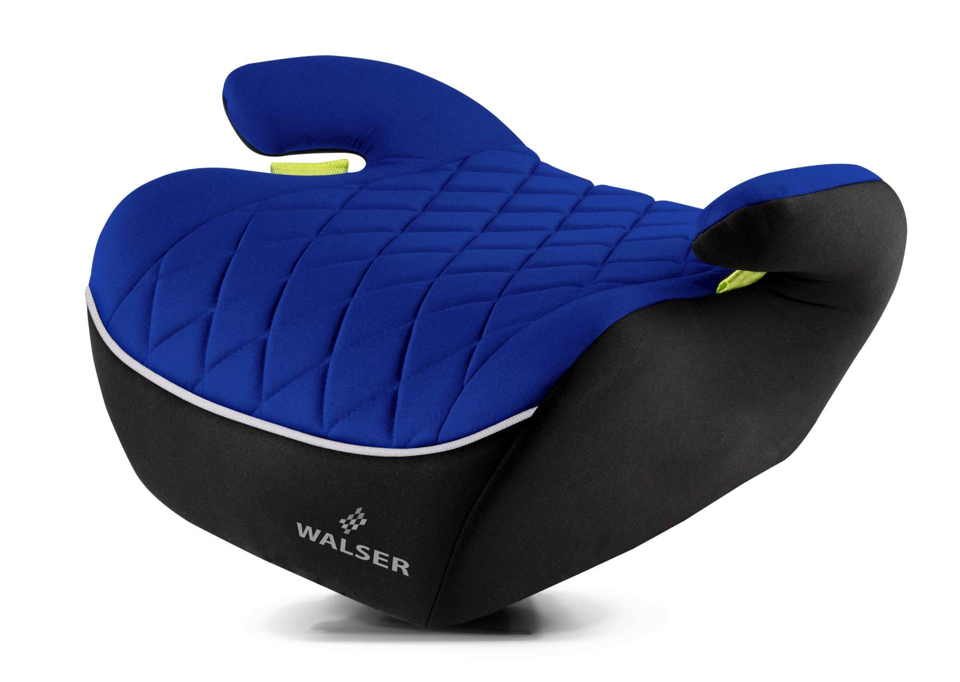 Kindersitzerhöhung Andy, Premium Sitzerhöhung Auto ECE R 129 geprüft, Kindersitz schwarz/blau von WALSER