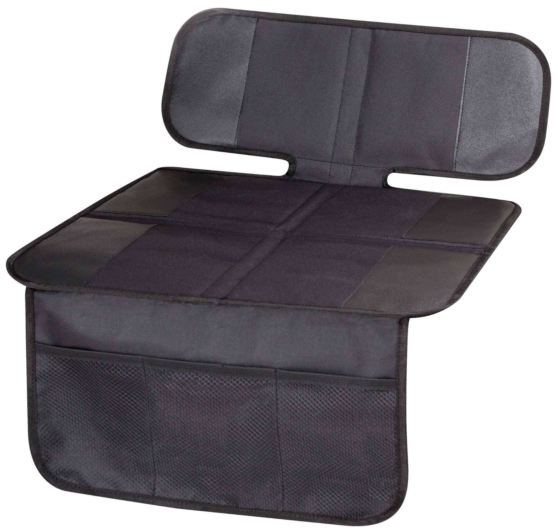 Kindersitzunterlage George Premium, Auto-Schutzunterlage, Sitzschoner Kindersitz schwarz von WALSER