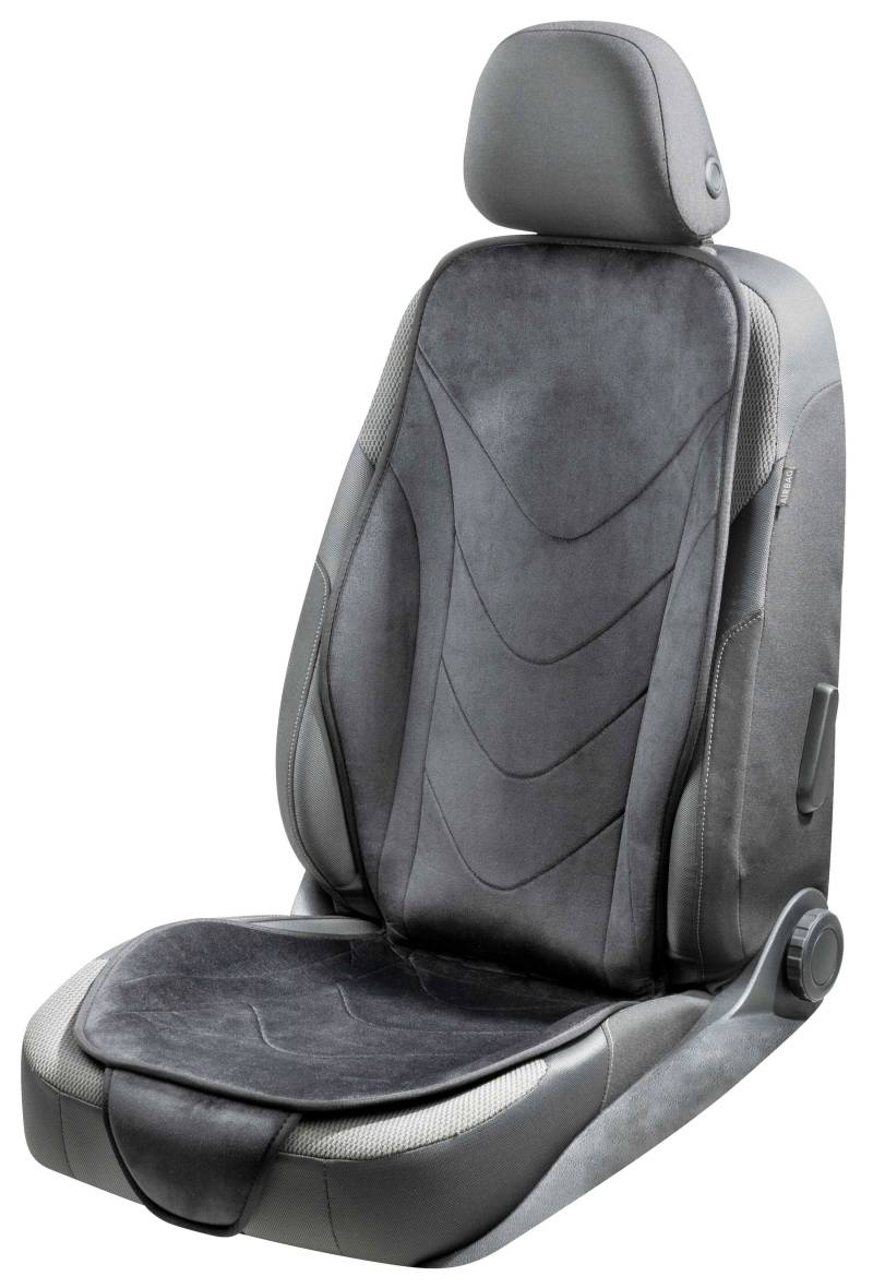 PKW Sitzauflage Air Flow, ergonomischer Auto-Sitzaufleger schwarz, 1 Stück von WALSER