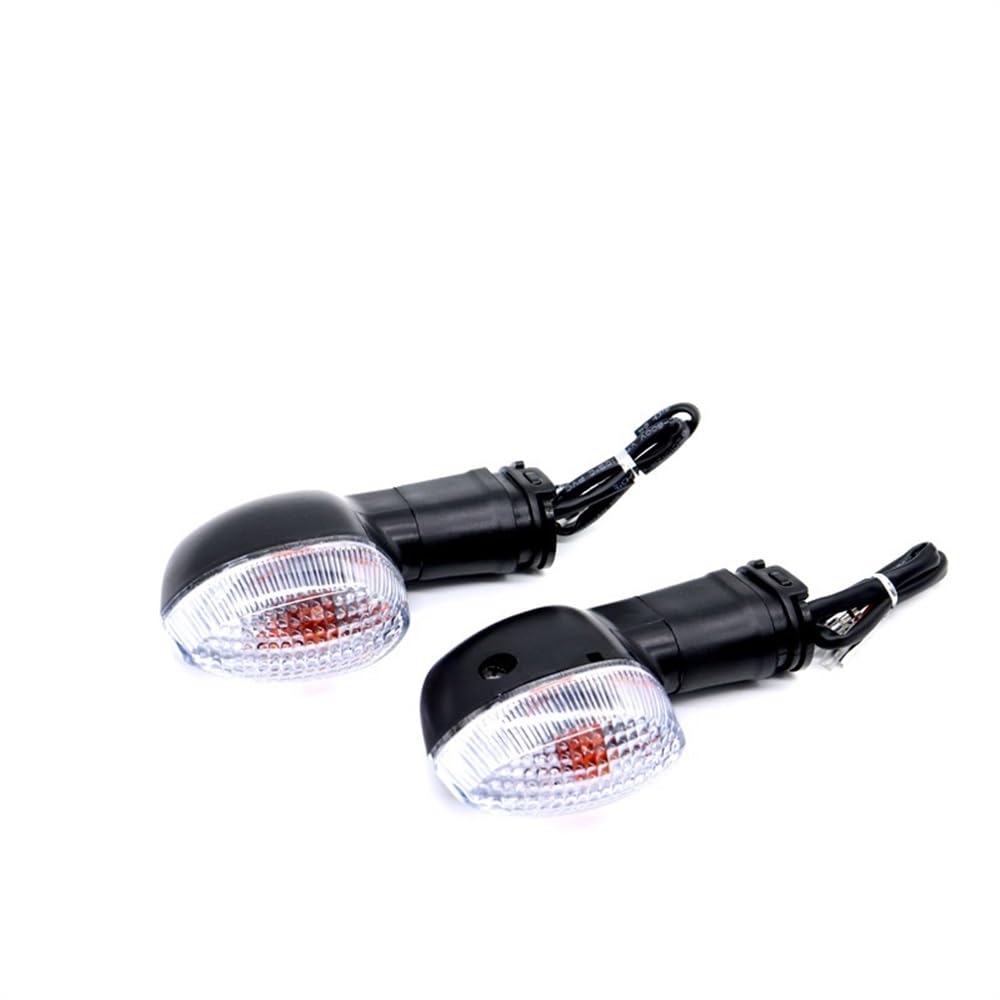 Blinker Motorrad Signale Signale Motorräder passen for die Verwendung for Yamaha MT 07 2020 MT07 MT09 MT09 Tracer FZ07 XSR 700 FZ6 FZ8 FZ Zubehör -Anzeigelampe blinkt Motorrad Blinker(Clear) von WANGBINGXING