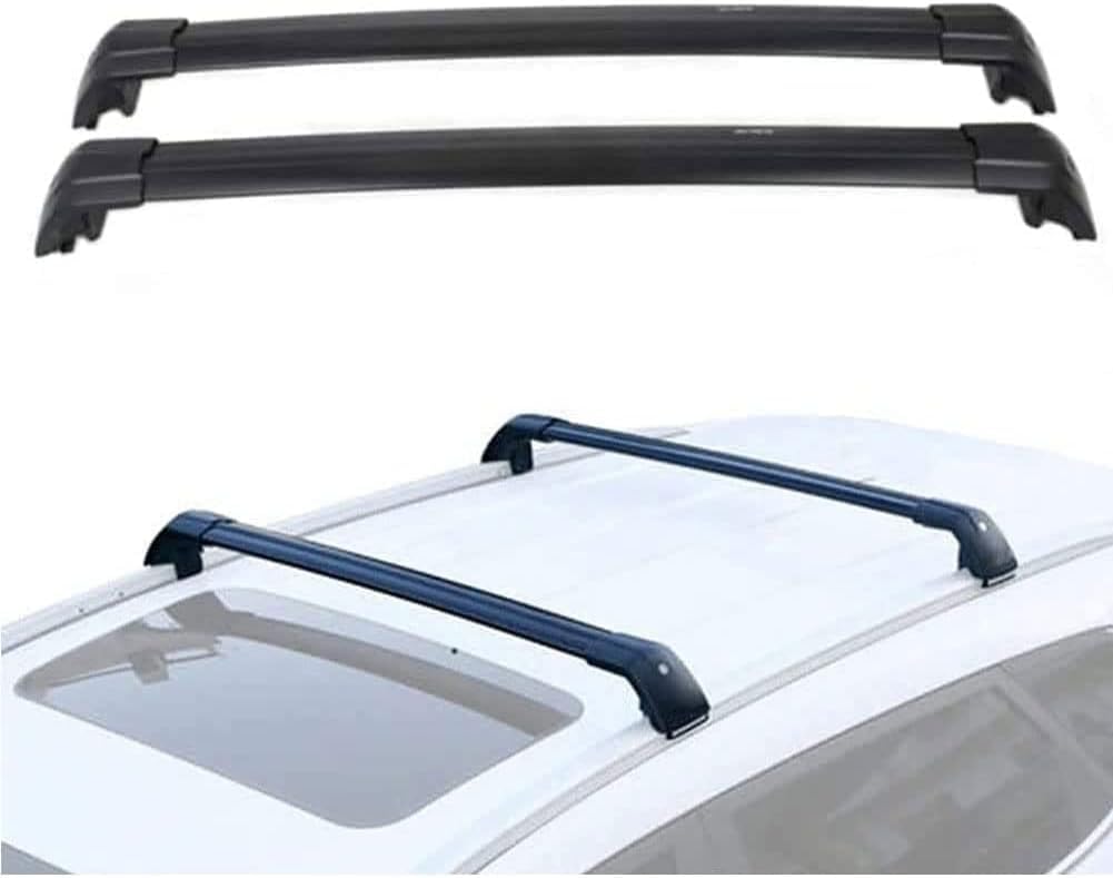 Dachträger Relingträger für Nissan Aryia 2020 2021 2022 2023, geschlossener Dachreling, Dachträger Roof Rack Rails Roof Railing Carrier Roof Rack. von WANGJF