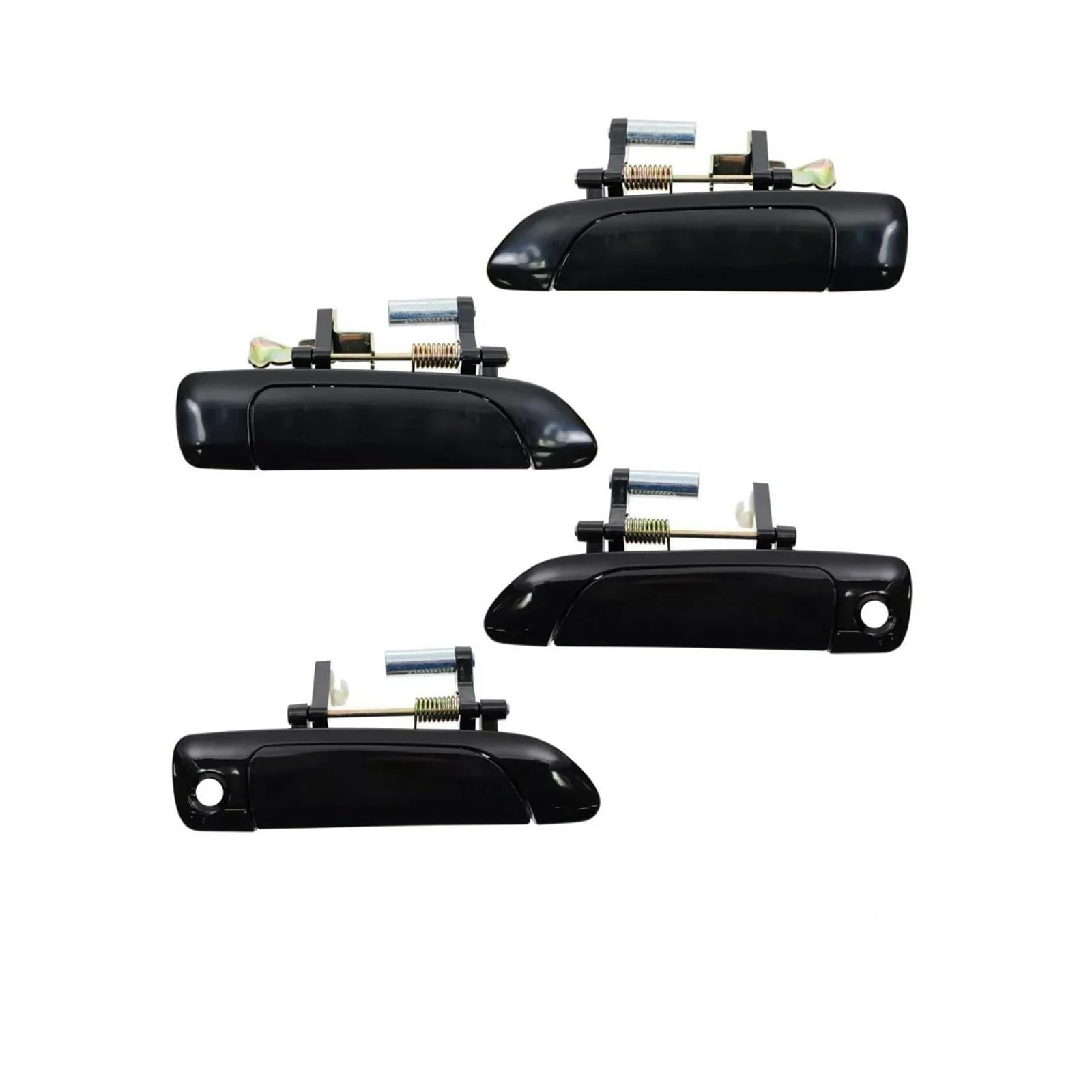 Auto Linkslenker Außentürgriff Für Civic 2001-2005 4 Teile/los Vorne Hinten Links & Rechts Außen Außerhalb Türgriffe Schwarz Set 72180S5A013 72180S5DA02 Exterieur Auto Türgriff von WANSONGHUI