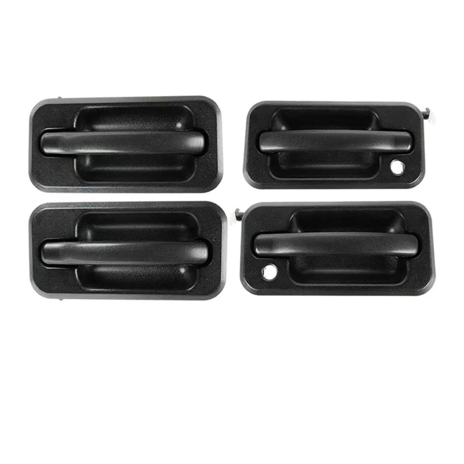 Auto Linkslenker Außentürgriff Für Hummer H2 2003–2009, Türgriffschutz 15104792, 10360326, Außentürgriff-Set 131609870457 Exterieur Auto Türgriff(4-Pack) von WANSONGHUI