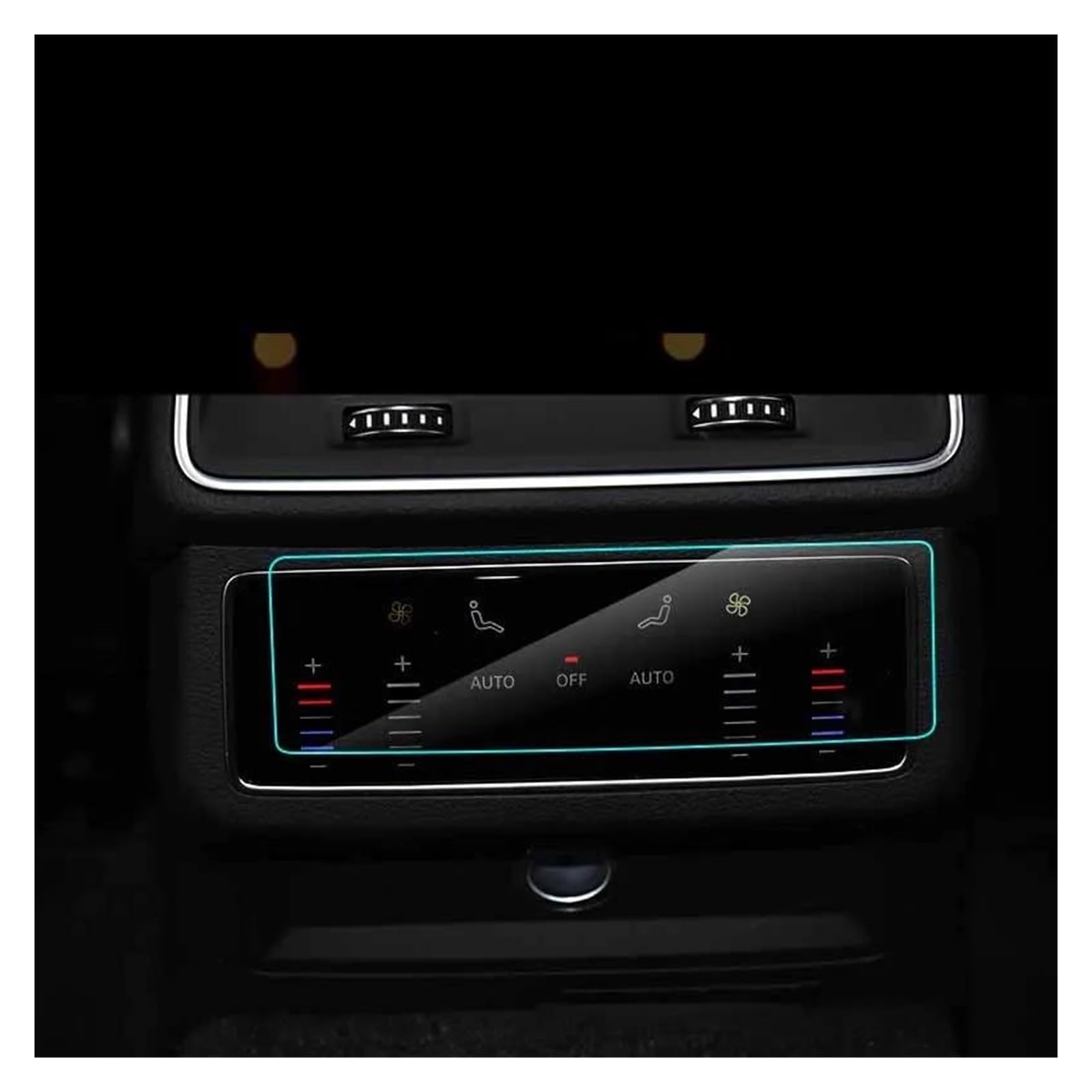 Auto Navigation Schutzfolie Für A8L 2019 2020 2021 2022 GPS Navigation Gehärtetem Glas Screen Protector Abdeckung Schutz Film Gehärtetes Glas Auto Zubehör GPS Transparent Navi Folie(A6L) von WANSONGHUI